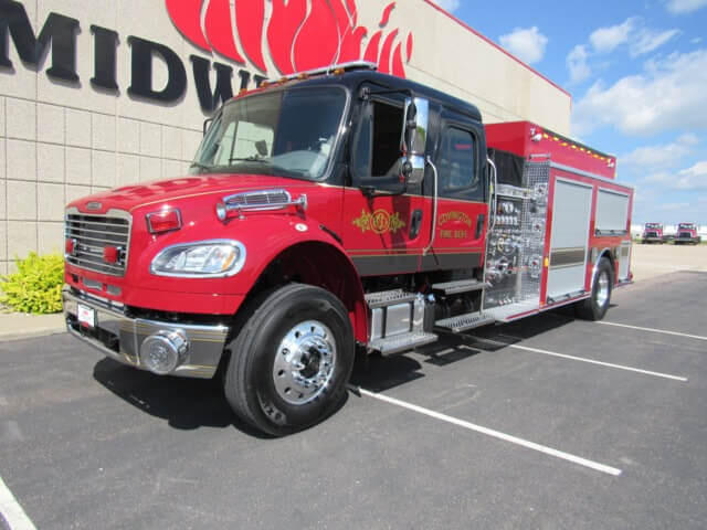 covington fire department tanker truck