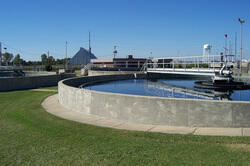 the Covington wastewater plant