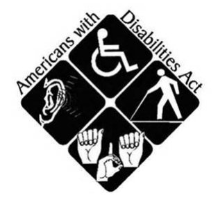 American Disabilities Act logo
