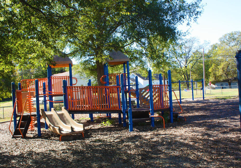 playground equipment at Frazier Park